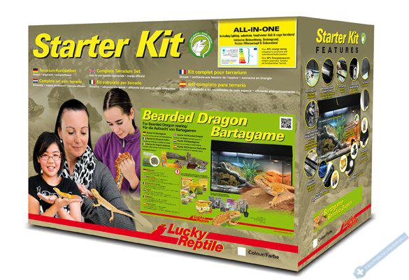Lucky Reptile Starter Kit Bearded Dragon 80x40x52 cm bl