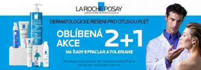 Kosmetika La Roche-Posay v akci 2+1