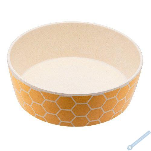 BecoBowl Bambusov miska pro psy honeycomb S