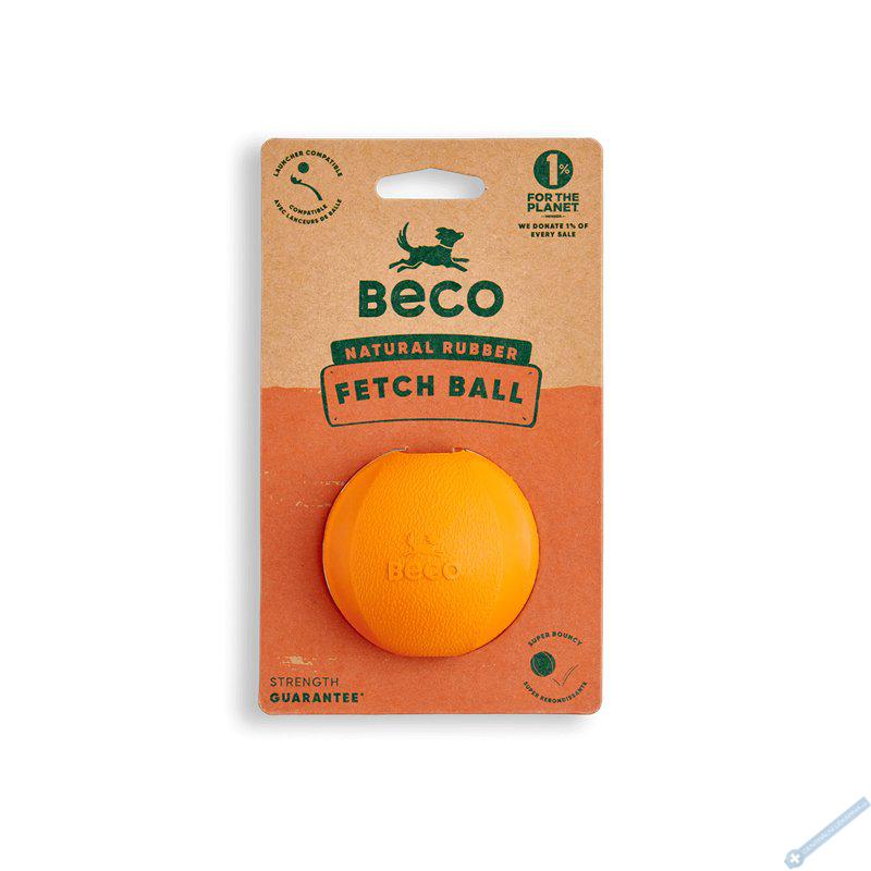 Beco Fetch Ball Hraka pro psy oranov 6,5cm