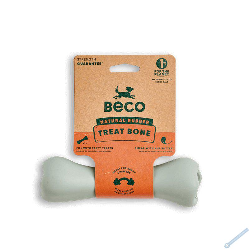 Beco Treat Bone Hraka pro psy zelen 17,5cm