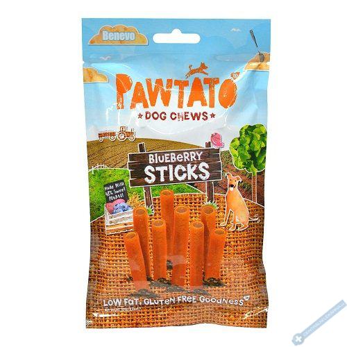 Benevo Odmna pro psy Pawtato Sticks Blueberry 120g