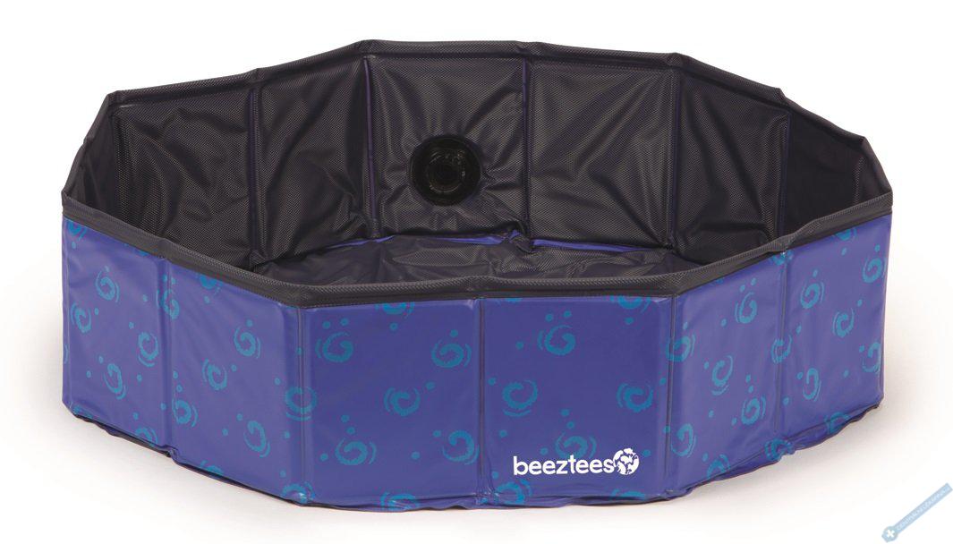 Beeztees Doggy Dip Bazn pro psy modr 80x80x20cm