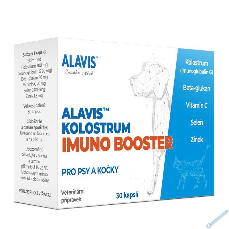 ALAVIS Kolostrum Imuno Booster 30 kapsl