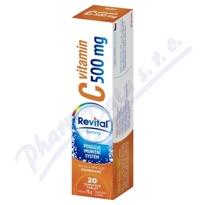 Revital C vitamin 500mg Pomeran eff.tbl.20