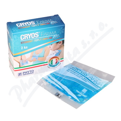 CRYOSFARMA 12x12 cm stud.-tepl obklad 2ks kr.+TNT