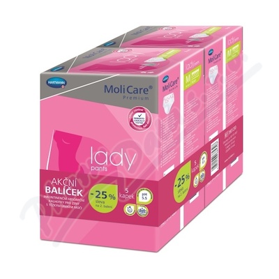 MoliCare Lady Pants 5 kapek M 2x8ks