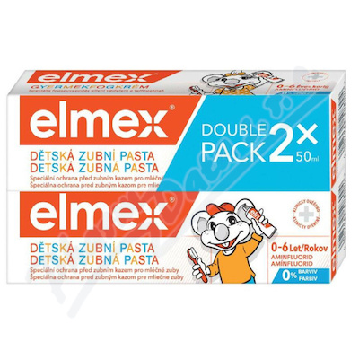 elmex dtsk zubn pasta duo 2x50ml