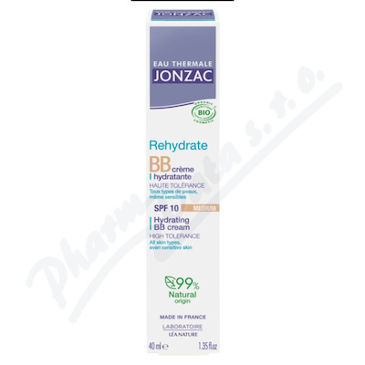 JONZAC REHYDRATE BB krm medium SPF10 BIO 40ml