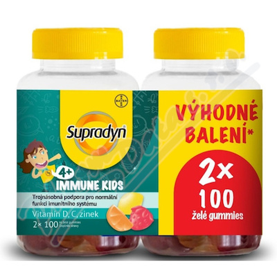 Supradyn Immune Kids el gummies 2x100ks